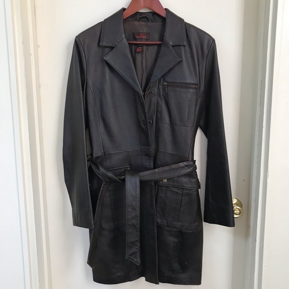 danier leather trench coat